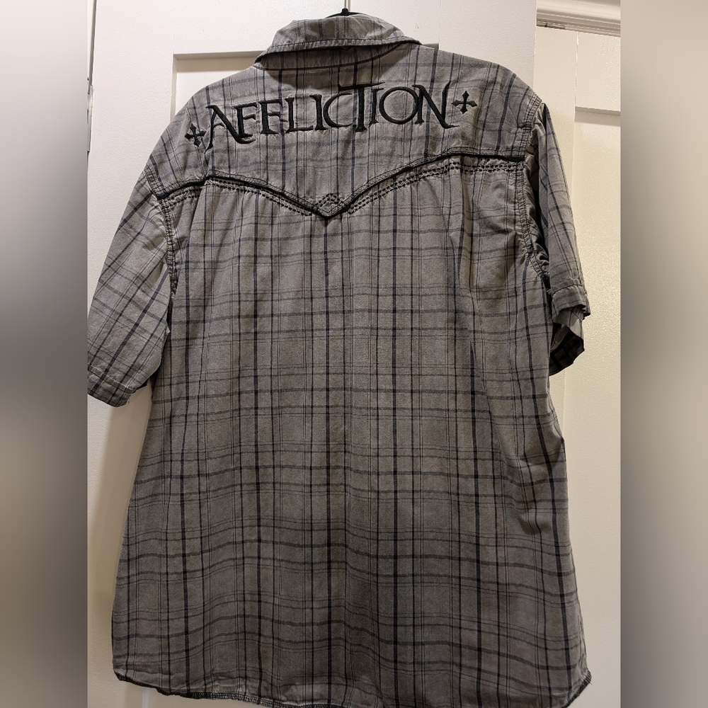 Vintage Affliction Black Premium Shirt2XL